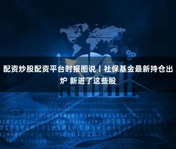 配资炒股配资平台时报图说丨社保基金最新持仓出炉 新进了这些股
