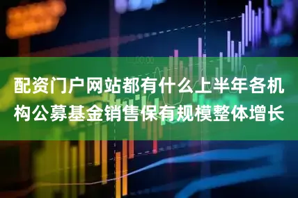 配资门户网站都有什么上半年各机构公募基金销售保有规模整体增长